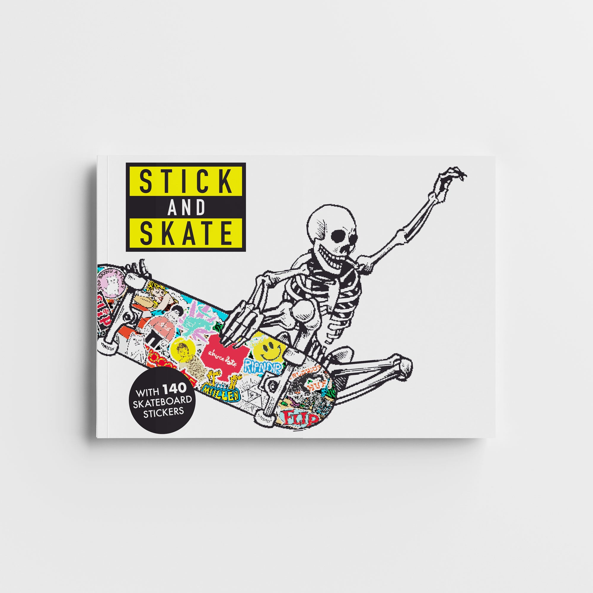 Stick and Skate : 140 Stickers from Chocolate, Almost and Huf –  Stickerbombworld