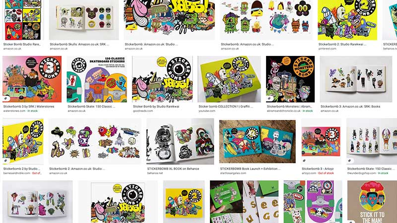 SHOP STICKERBOMB NOW with LAURENCE KING PUBLISHING