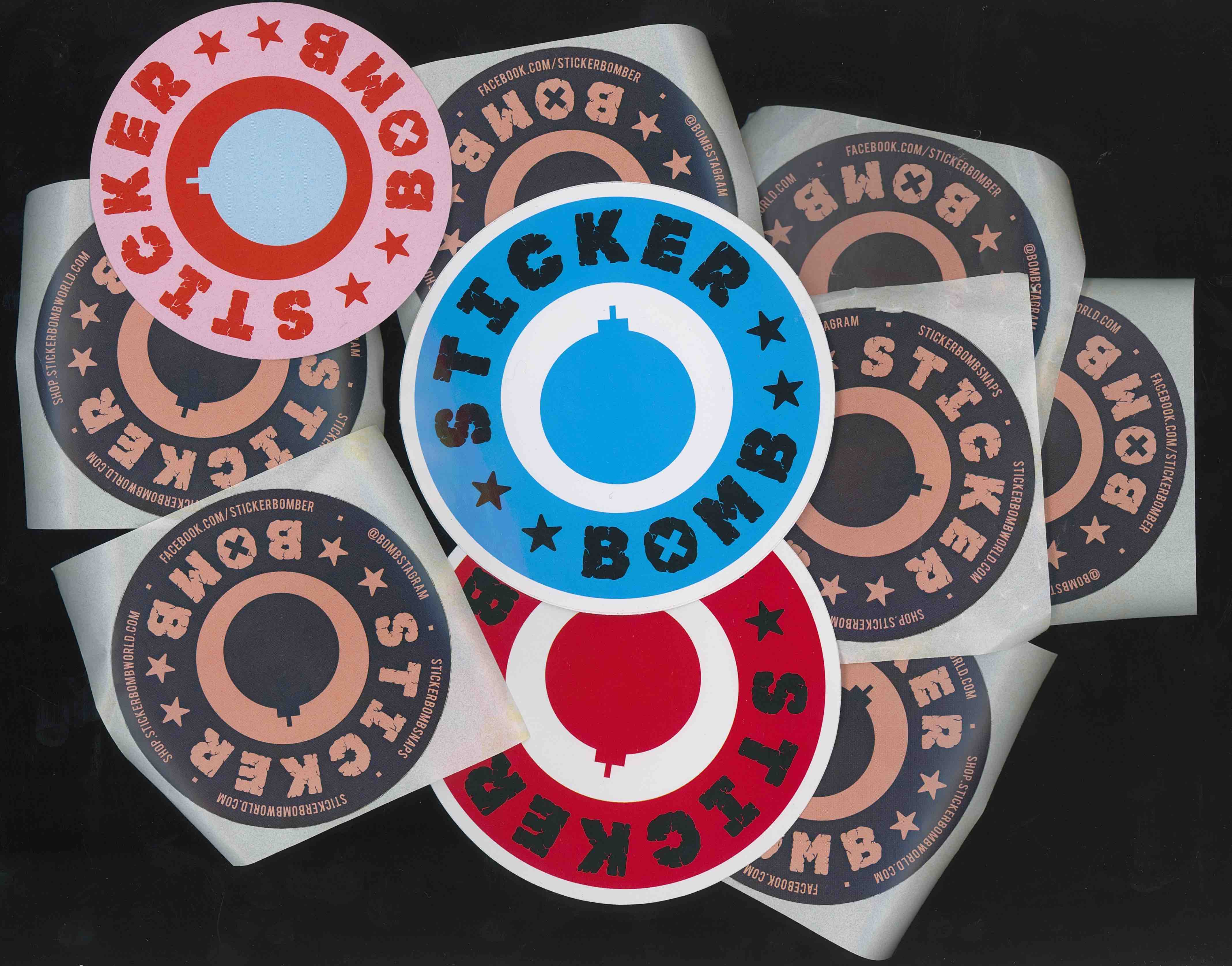 Relaunching Stickerbomb..again โ Stickerbombworld