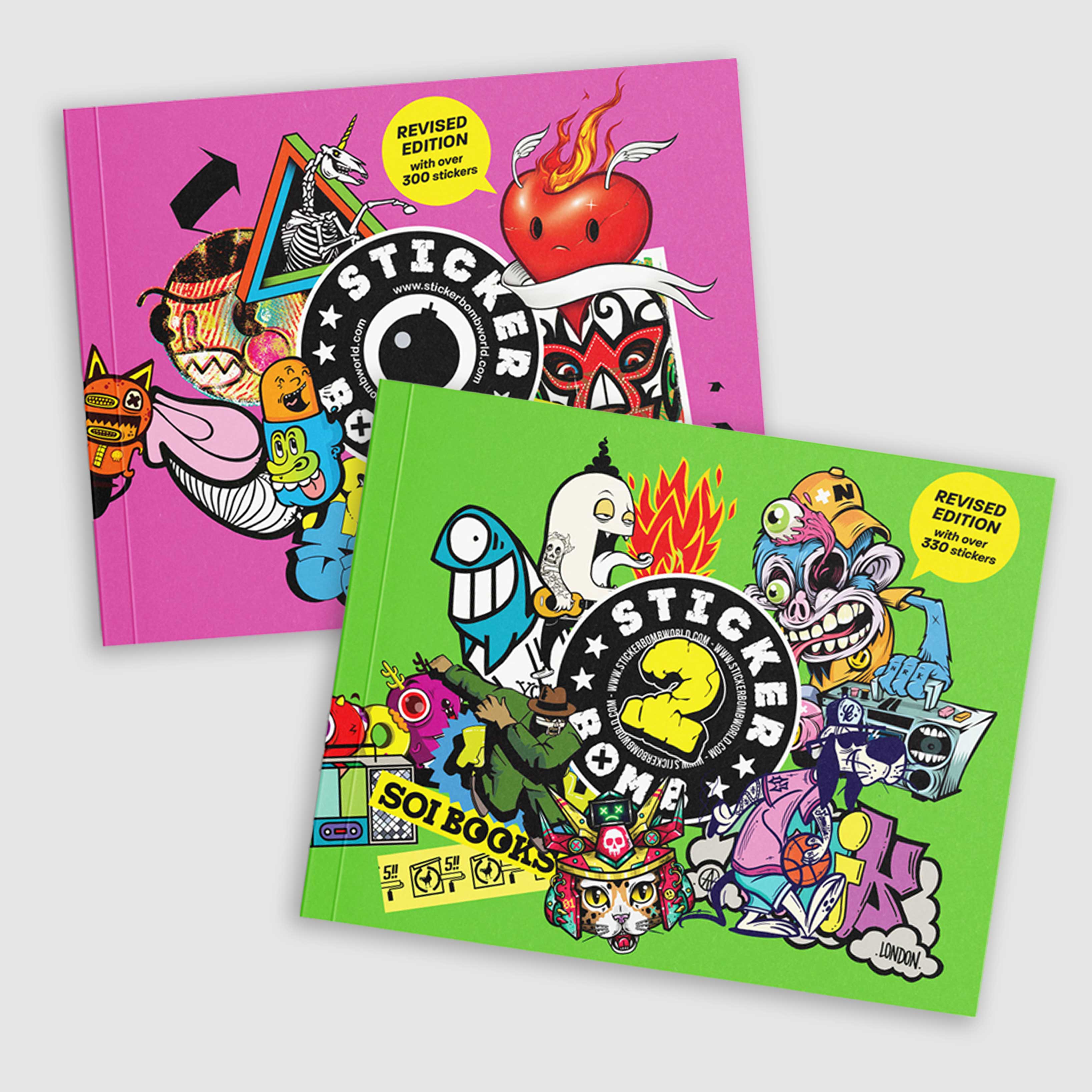 Stickerbomb 1 and 2 - Series BundleBuy together and get a 15% discount ...