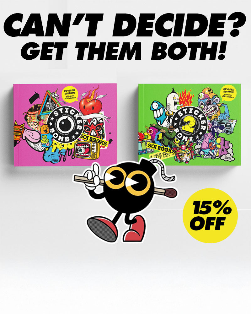 Discover Street Art & Creativity | Stickerbomb World Official Site ...