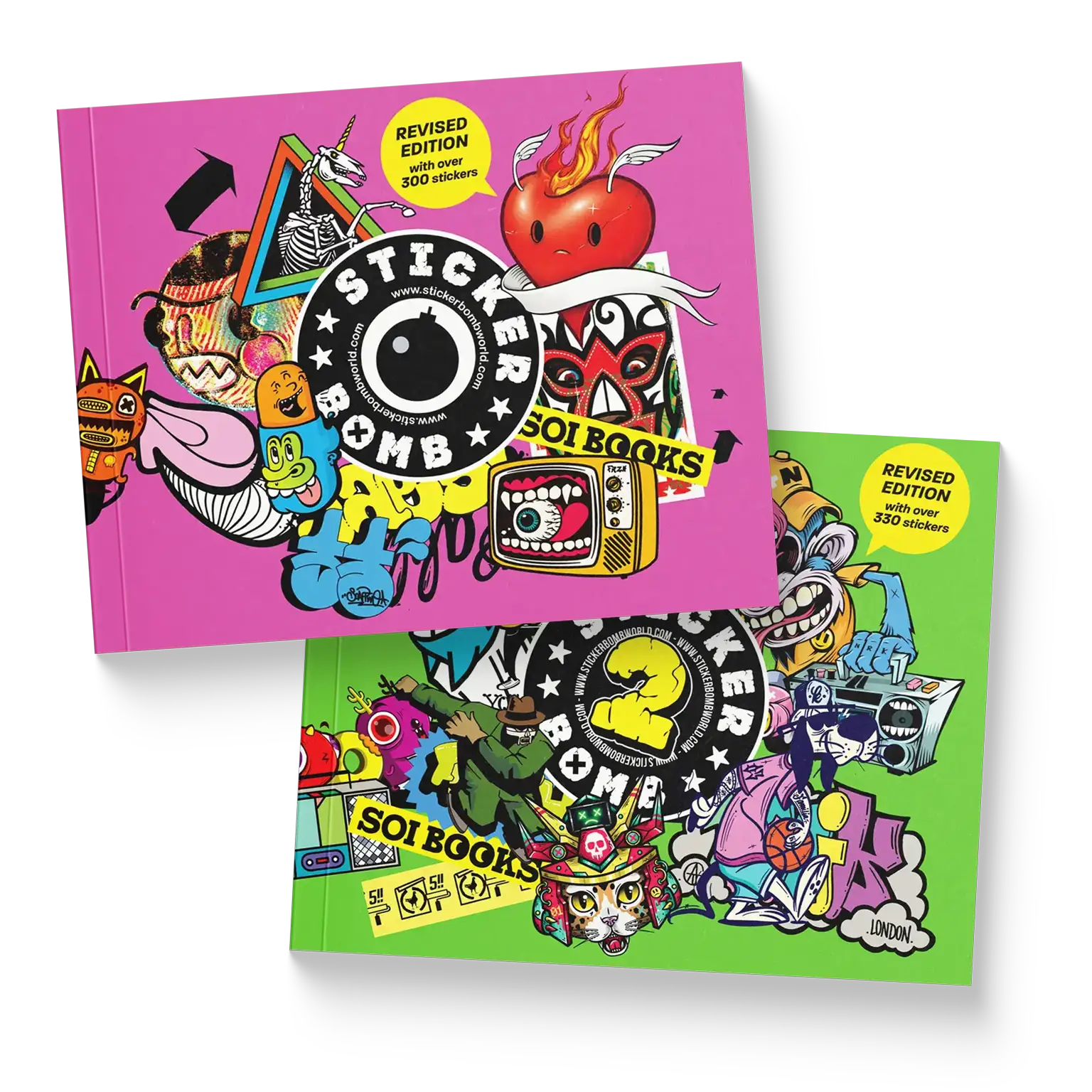 Stickerbomb 1 and 2 - Series BundleBuy together and get a 15% discount ...