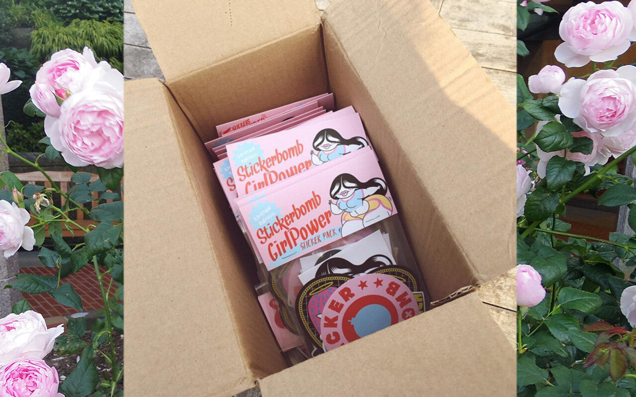 Stickerbomb Girl Power Sticker Pack