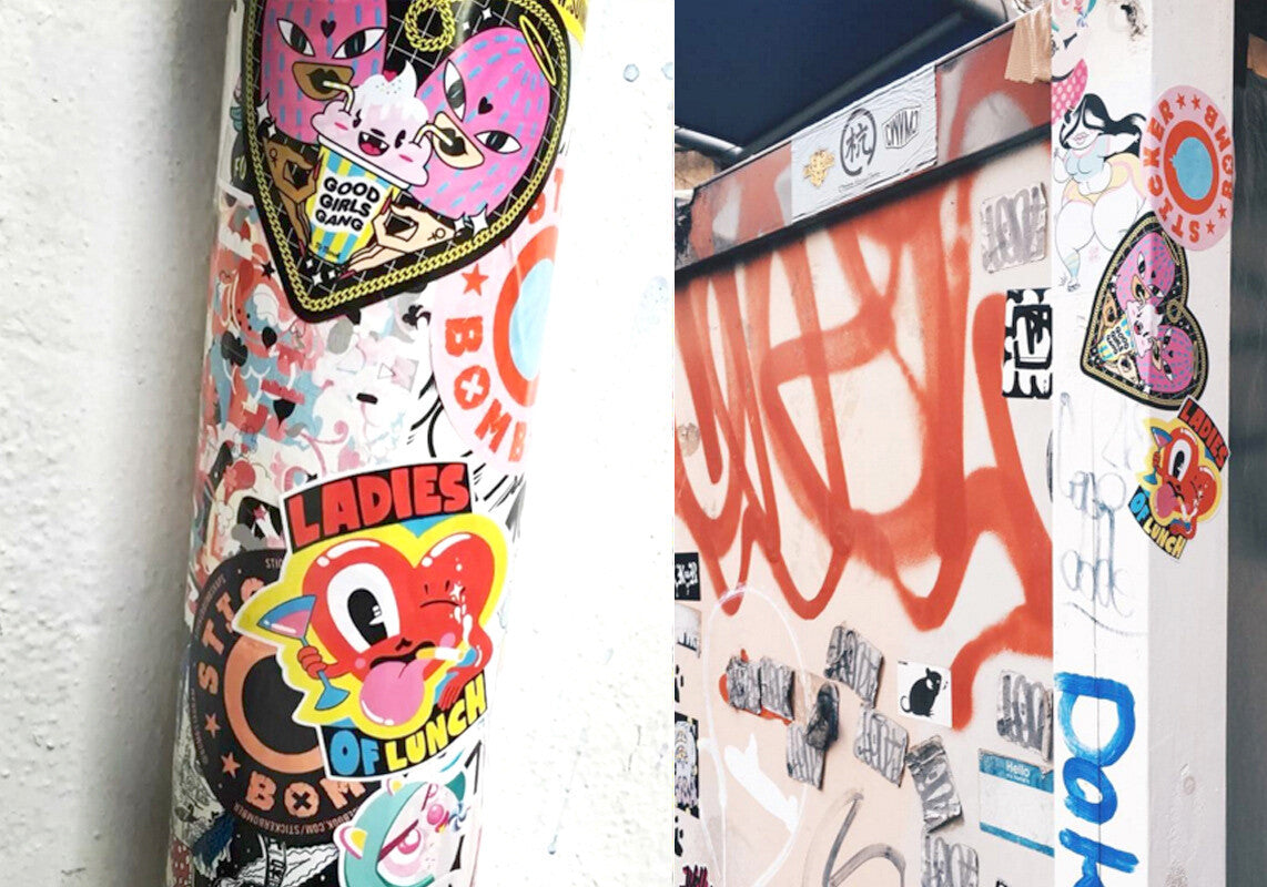 Stickerbomb Girl Power Sticker Pack