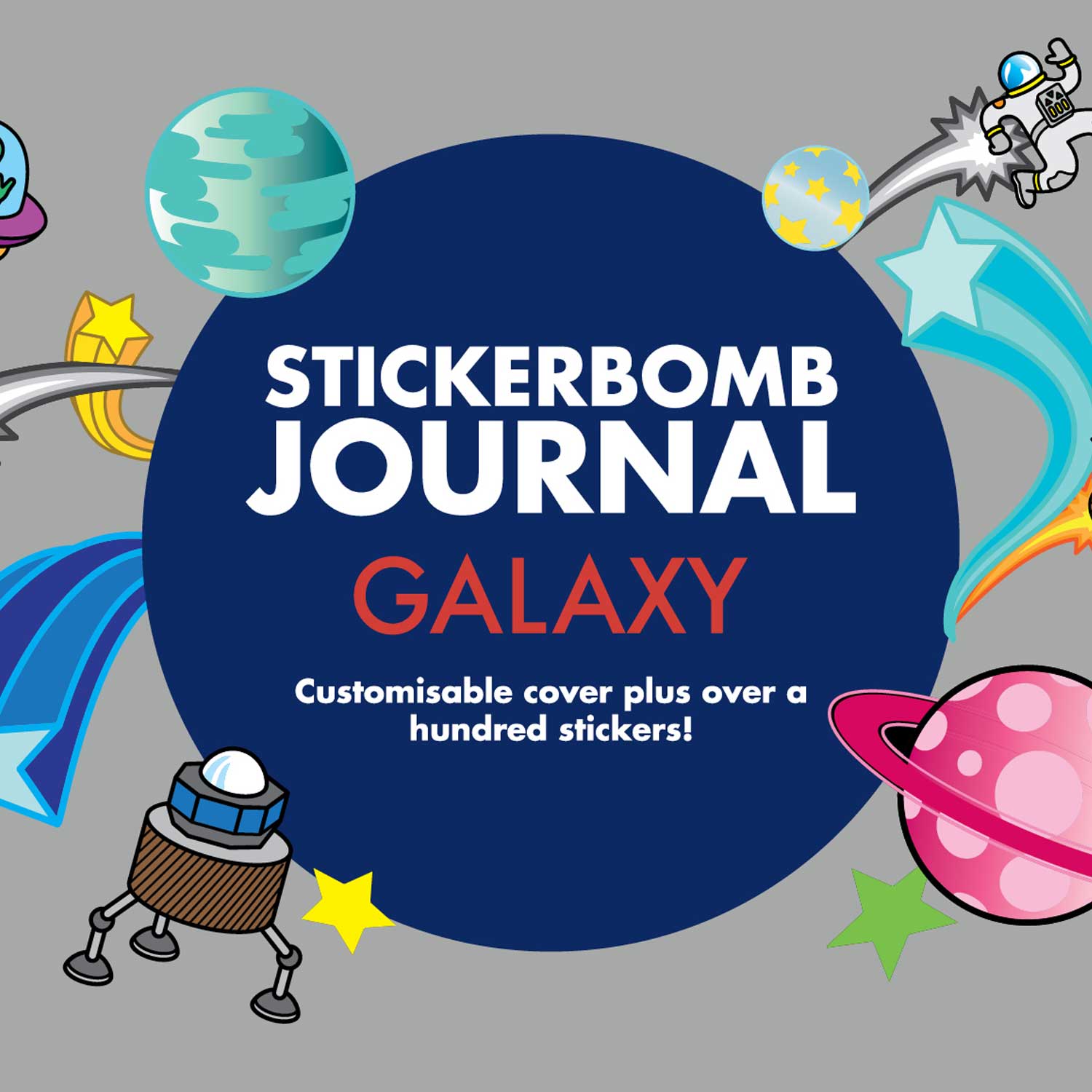 Stickerbomb Journal: Galaxy