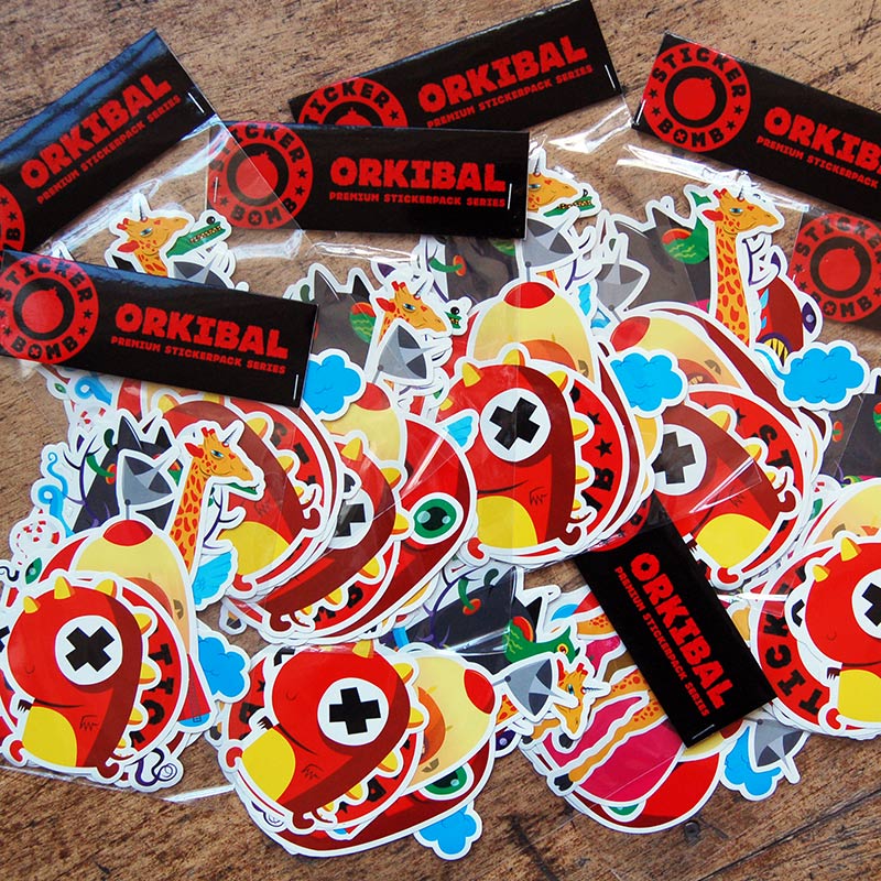 Orkibal Sticker Pack