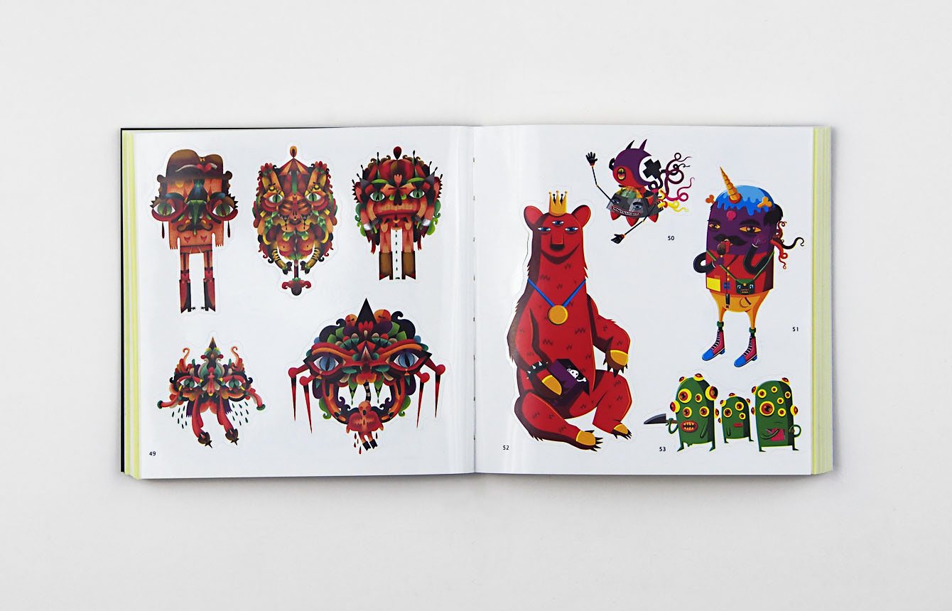 Stickerbomb Monsters