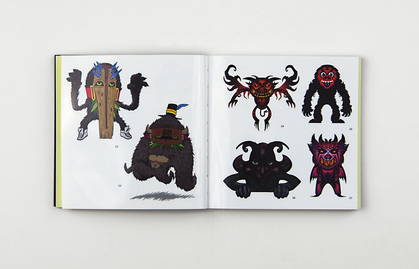 Monster Sticker Bom Stickerbomb Monsters – Stickerbombworld